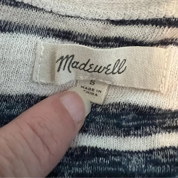 Madewell Striped T Shirt sz Small - Picture 7 of 7